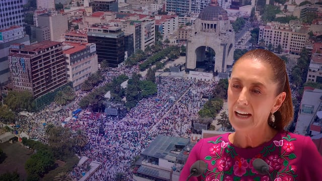 130 mil personas fueron al segundo informe de Claudia Sheinbaum en el Monumento a la Revolución.