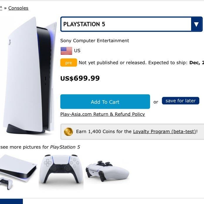 Precio PS5