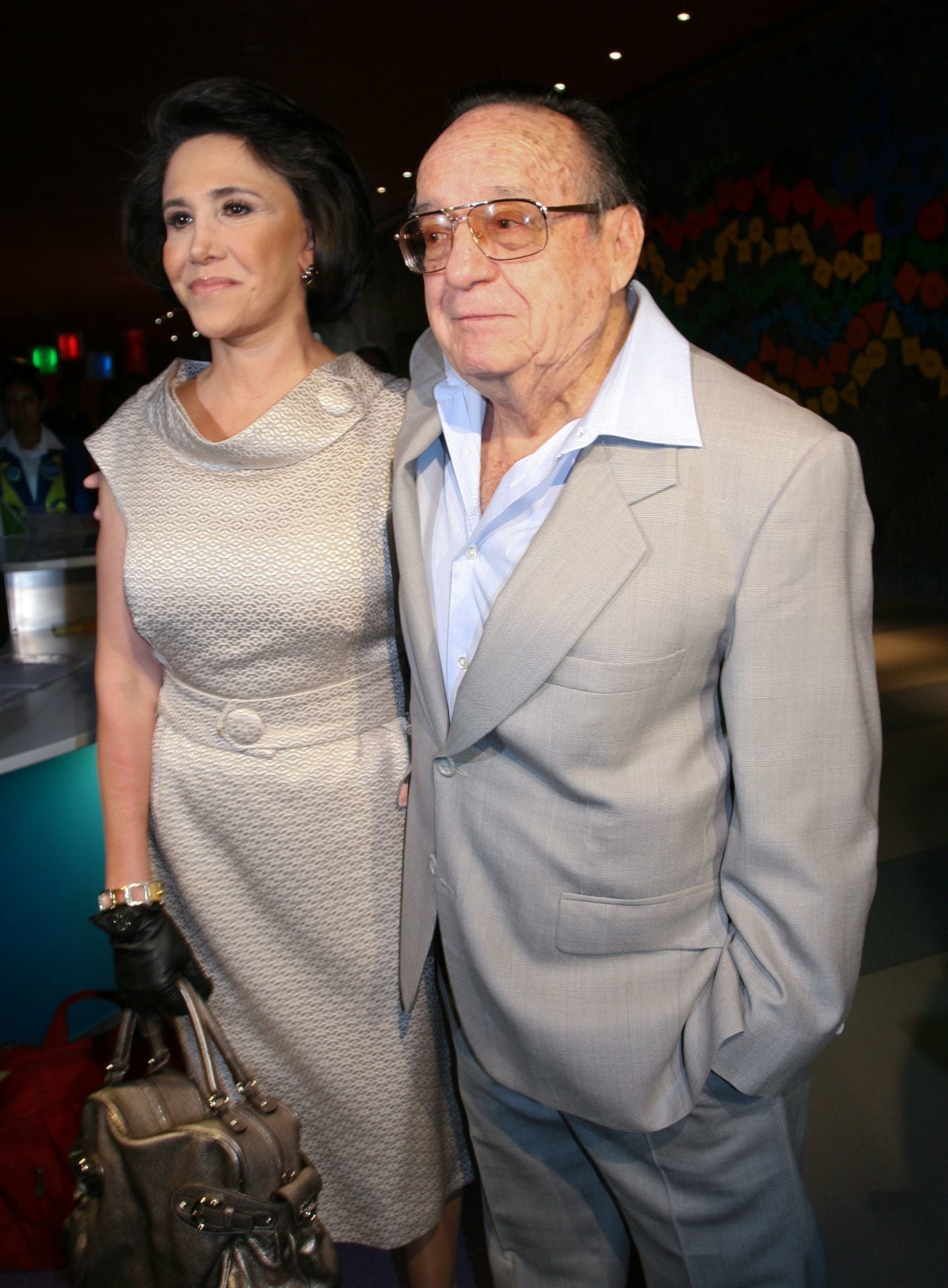 Florinda Meza y Roberto Gómez Bolaños 'Chespirito'.