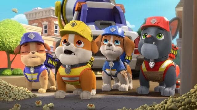Rubble y Equipo de Paw Patrol por el inicio de la canícula 2025