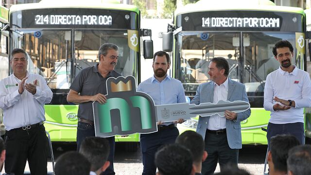 Entregan unidades para ruta directa en Nuevo León
