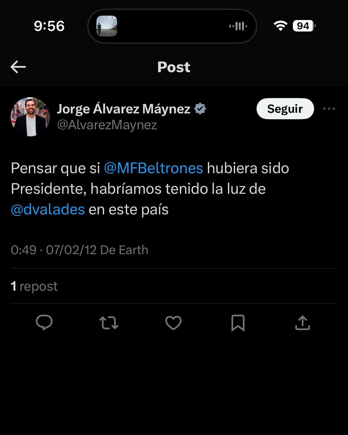 Jorge Álvarez Máynez sobre Manlio Fabio Beltrones cuando estaba en el PRI