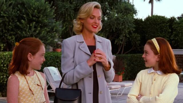 Lindsay Lohan y Meredith Blake en Juego de Gemelas