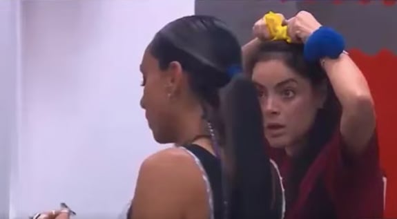 Ivonne Montero y Daniela Navarro en La Casa de los Famosos