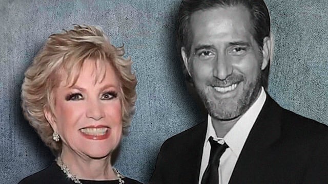 Maxine Woodside junto a su hijo, Alejandro