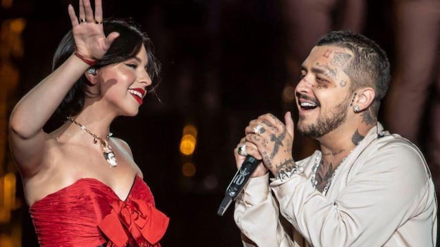 Ángela Aguilar y Christian Nodal