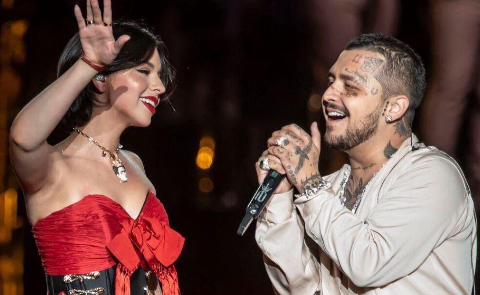 Ángela Aguilar y Christian Nodal