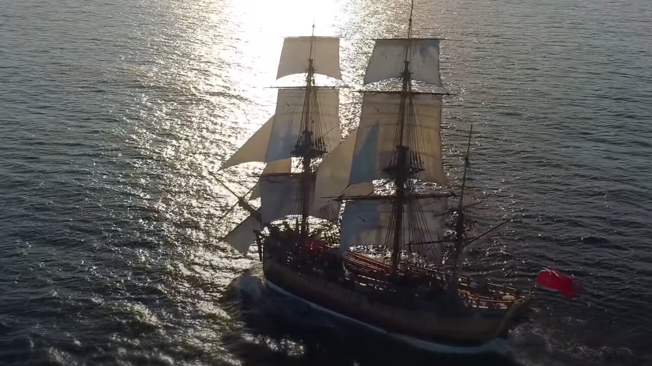 Barco de James Cook
