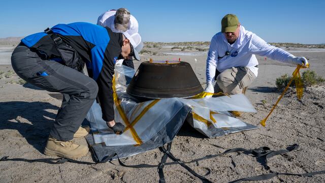 Misión Osiris-Rex de la NASA regresa con muestras de polvo y roca del asteroide Bennu