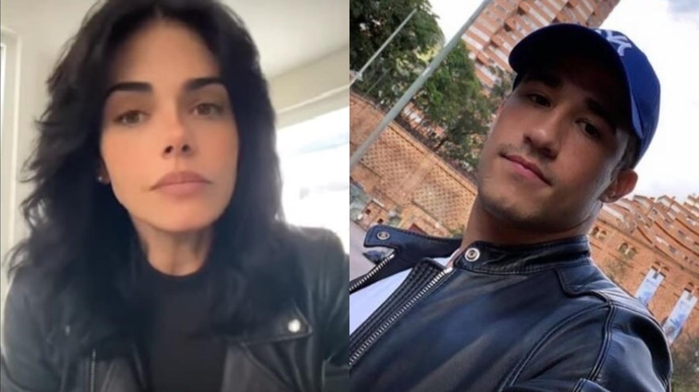 Livia Brito y su novio Mariano Martínez