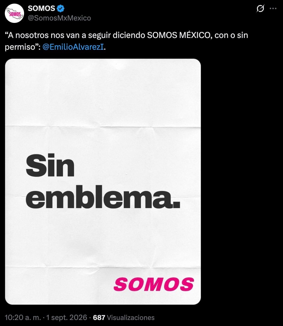 Somos responde a INE por cambios en su logo