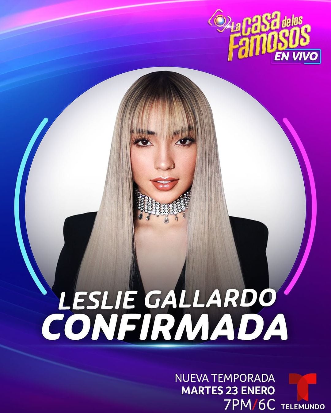 Leslie Gallardo en La Casa de los Famosos 4