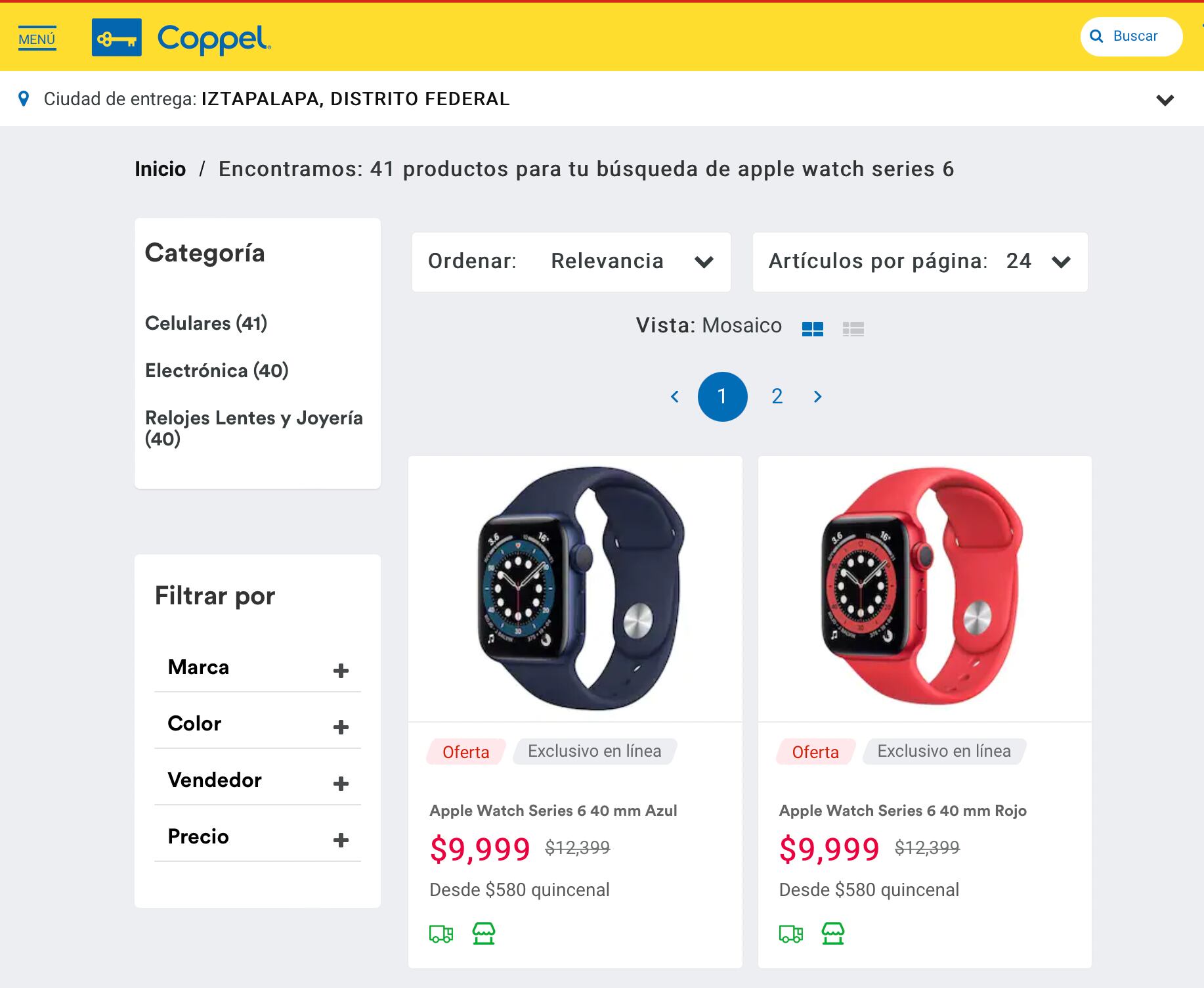 Black Friday 2022: Apple Watch series 6 en Coppel