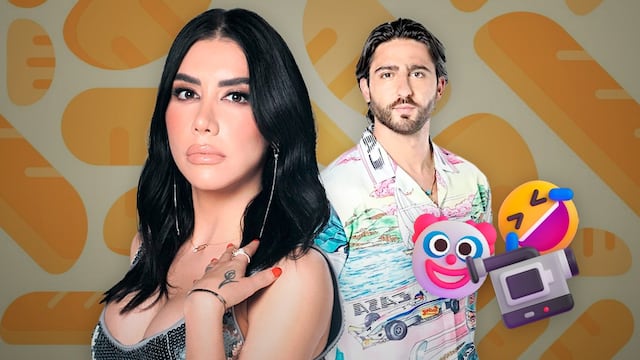 Karime Pindter y Luis ‘Potro’ Caballero