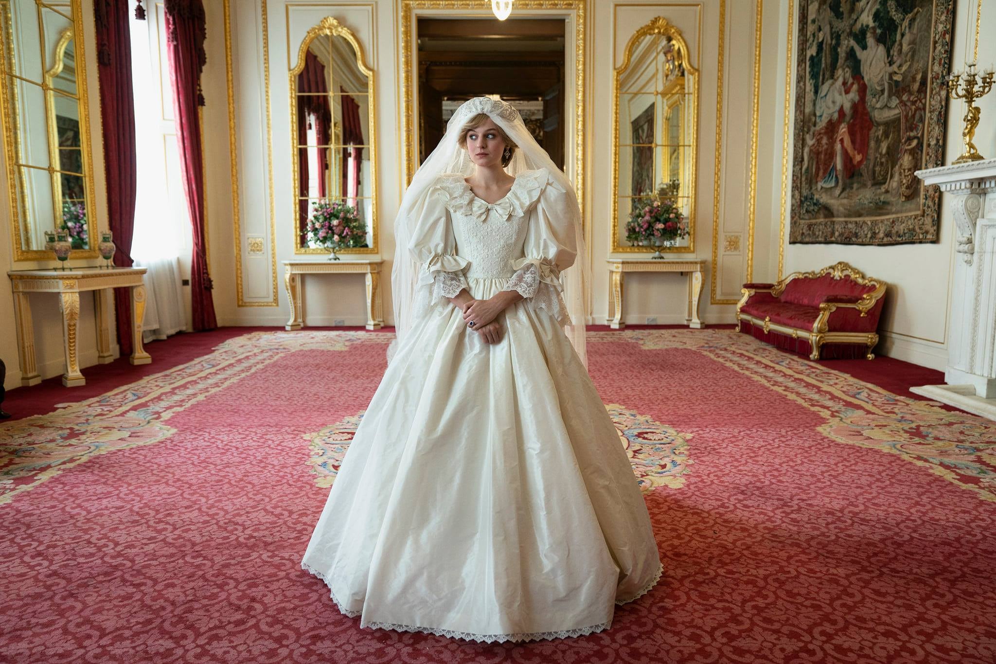 Emma Corrin interpretando a Lady Di, 'The Crown'