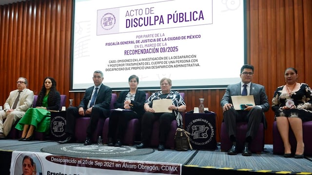 Fiscalía CDMX ofrece disculpa pública por caso de Julio César Cervantes