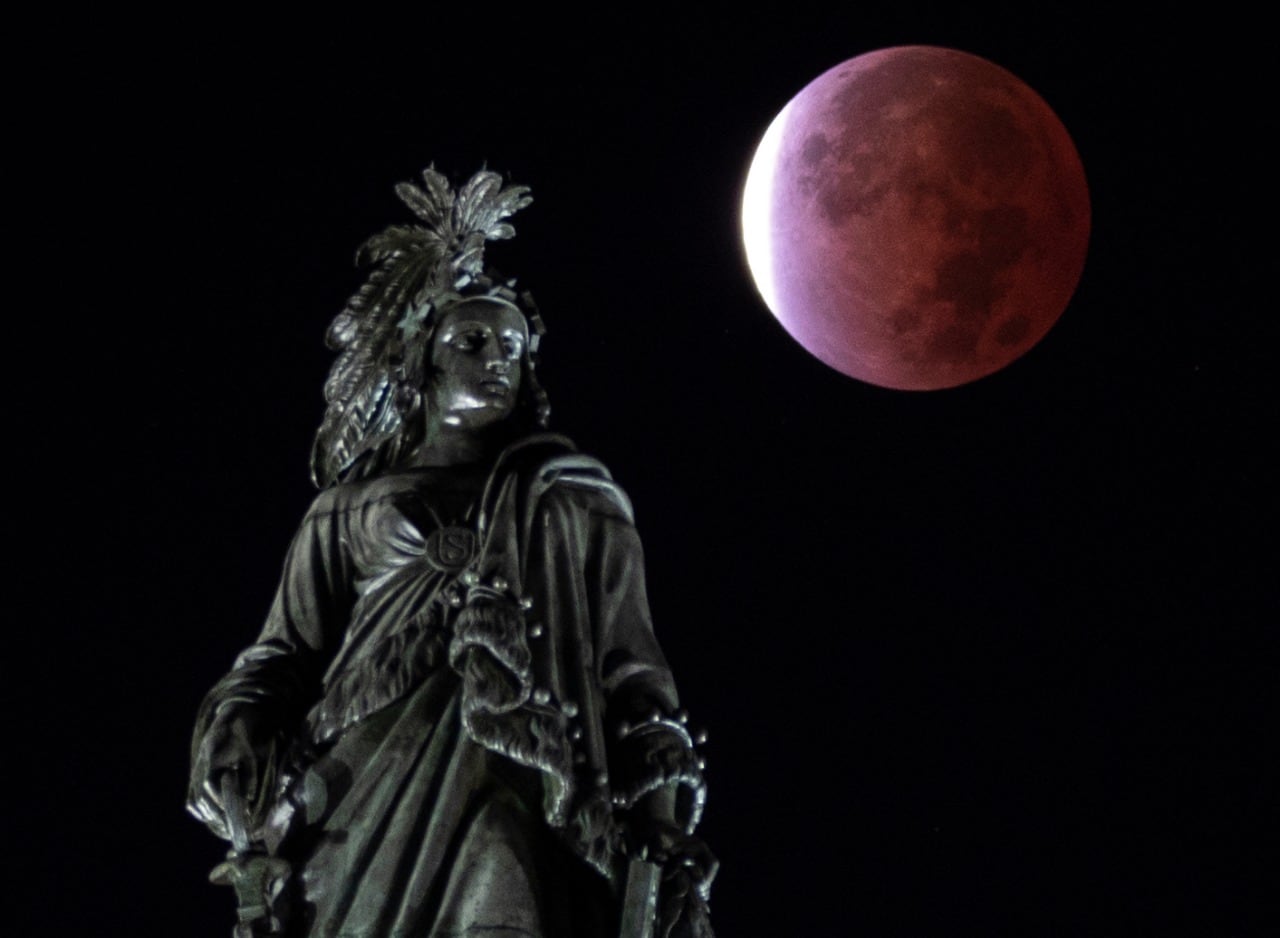 El eclipse lunar más largo de los últimos tiempos