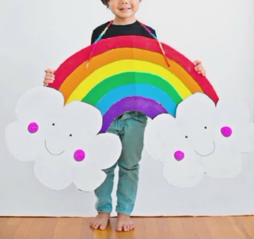 Disfraz de arcoiris