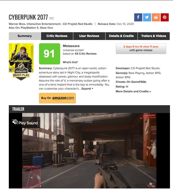 Cyberpunk 2077