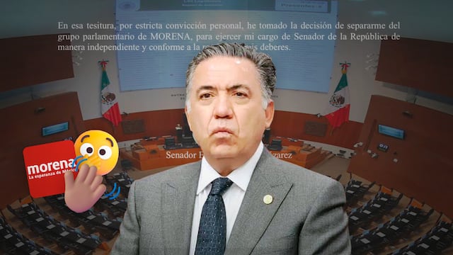 Enrique Inzunza deja bancada de Morena en el Senado; acusa embestida en su contra