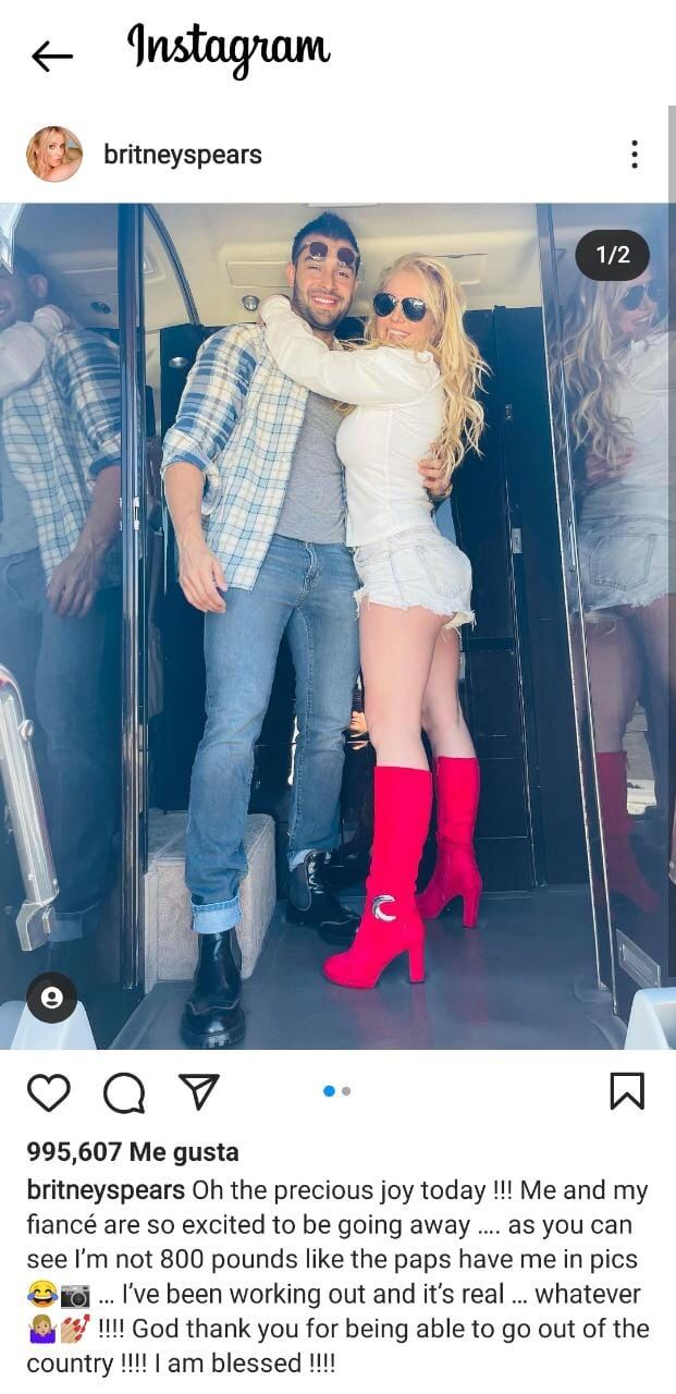 Publicación de Instagram