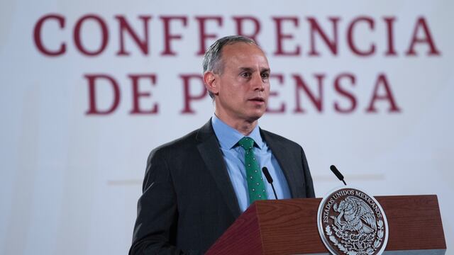 Hugo López-Gatell en la mañanera de AMLO del 19 de abril