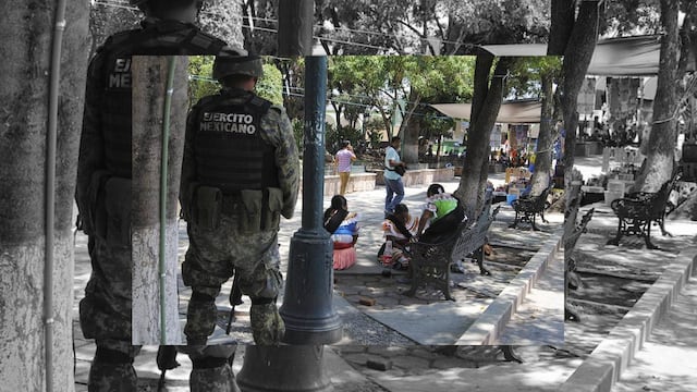 Militares desplegados en Chilapa, Guerrero