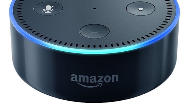 El altavoz inteligente Amazon Echo Dot.