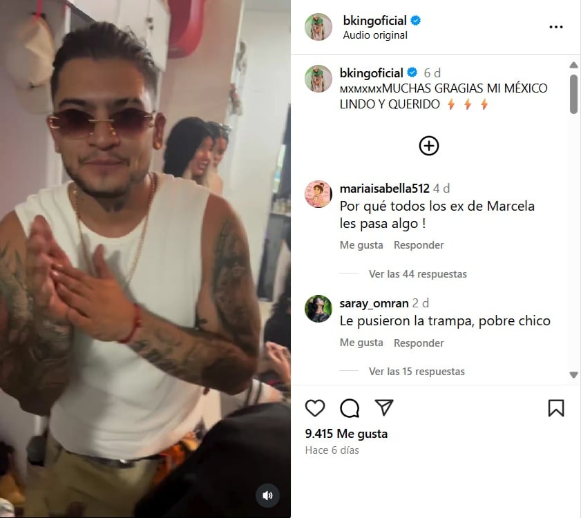 Sale a la luz la última publicación de B-King antes de su desaparición en México