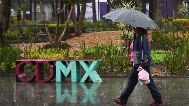 Lluvias en CDMX