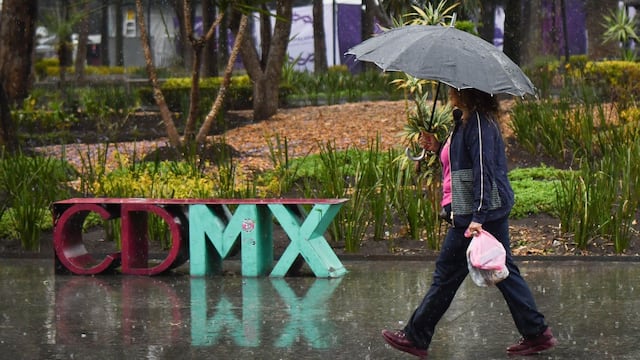 Lluvias en CDMX