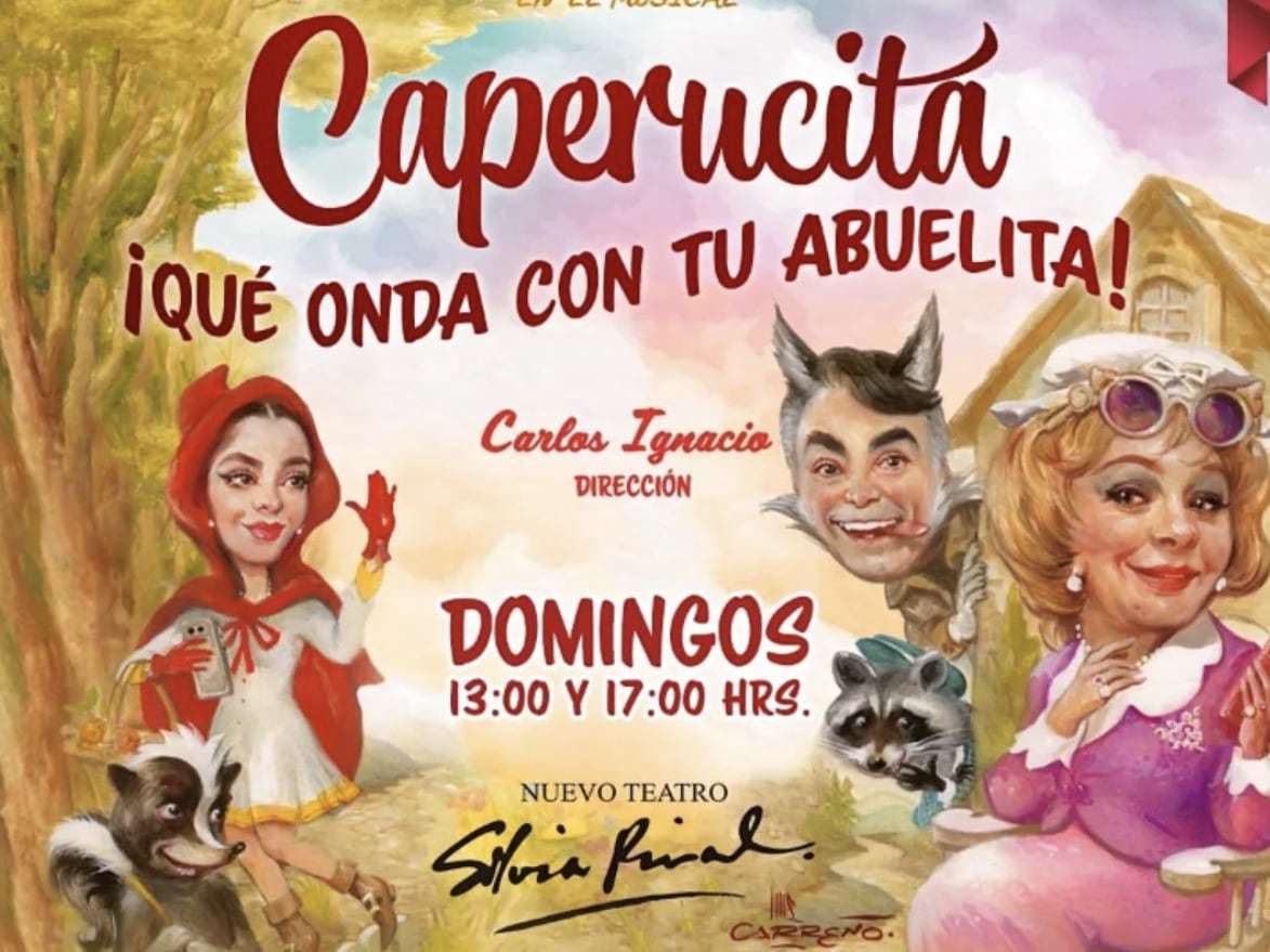 Caperucita: ¡Qué onda con tu abuelita