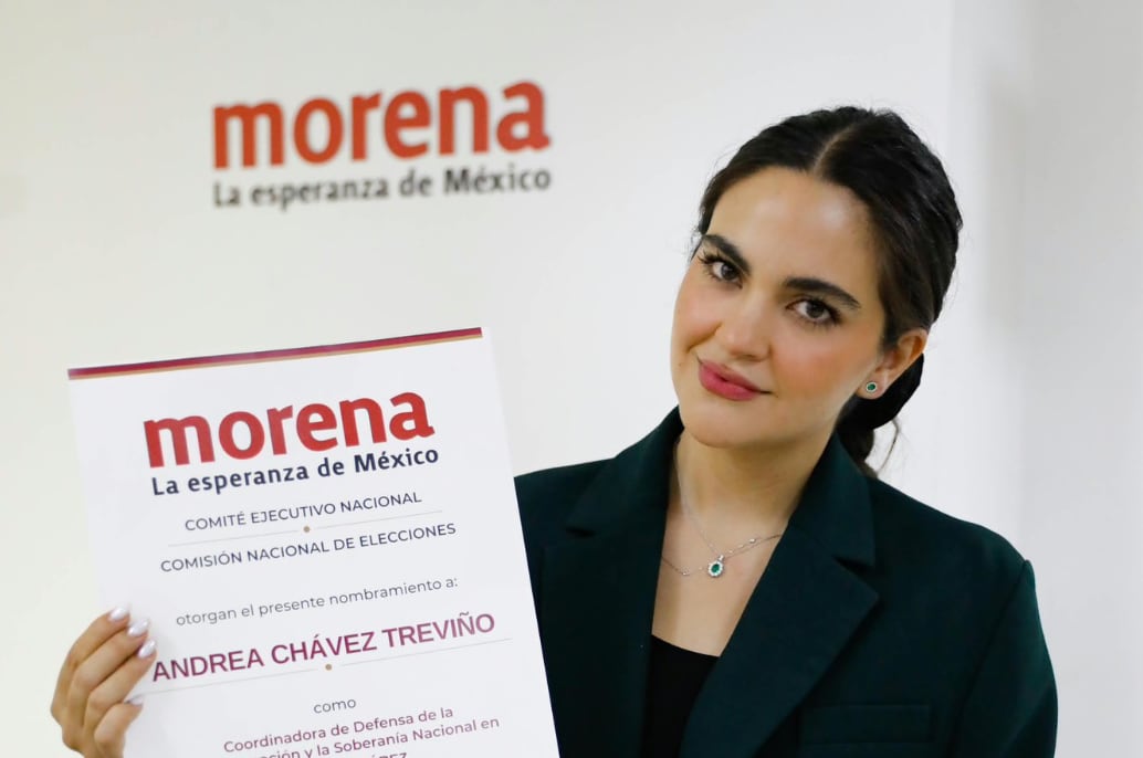 Andrea Chávez, coordinadora municipal en Ciudad Juárez