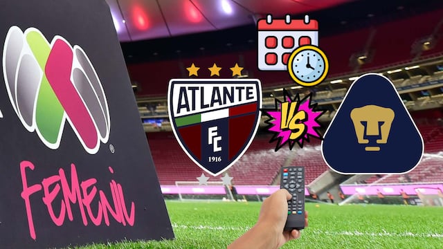 Atlante vs Pumas: Fecha, horario y canal para ver el partido de la Liga Femenil BBVA.