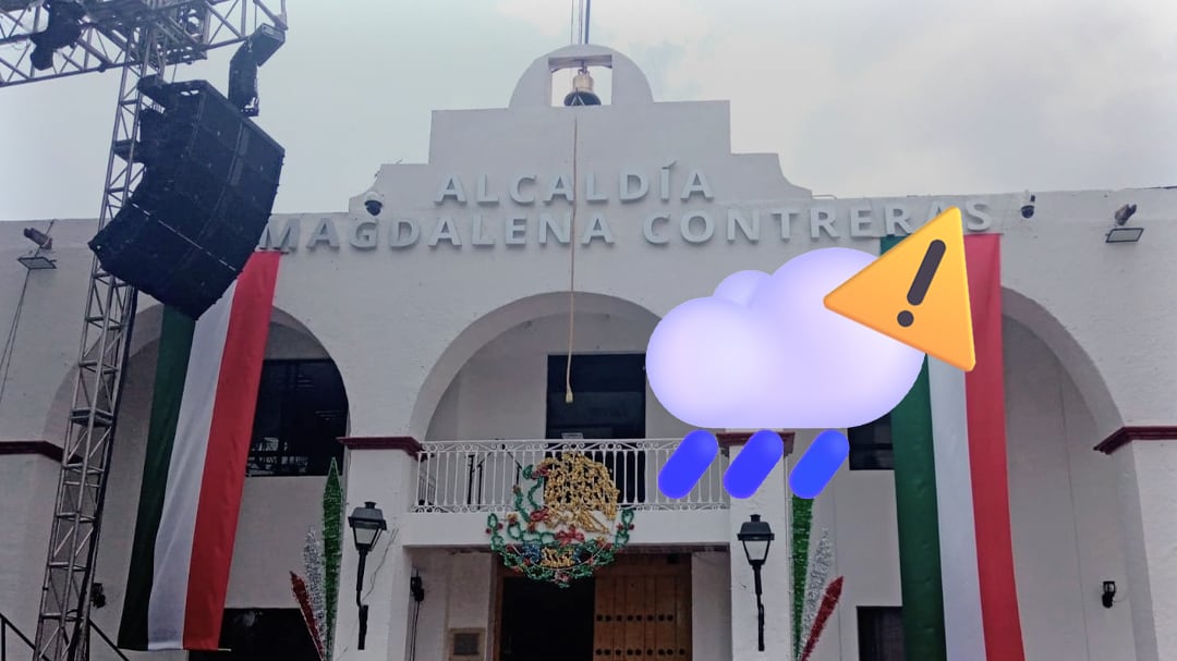 Magdalena Contreras activa Alerta Púrpura por fuertes lluvias esta noche