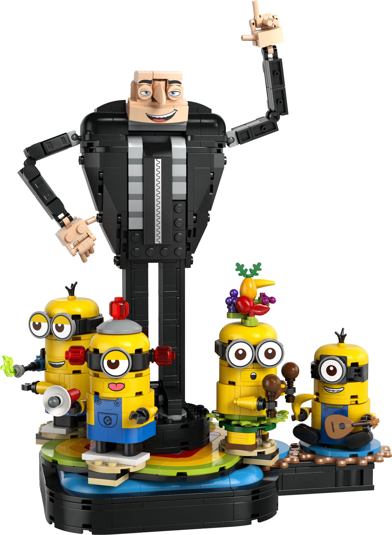 Set LEGO Brick-Built Gru and Minions