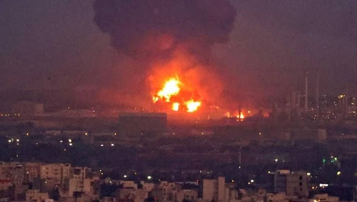 Explosiones en Irán por ataque de Israel