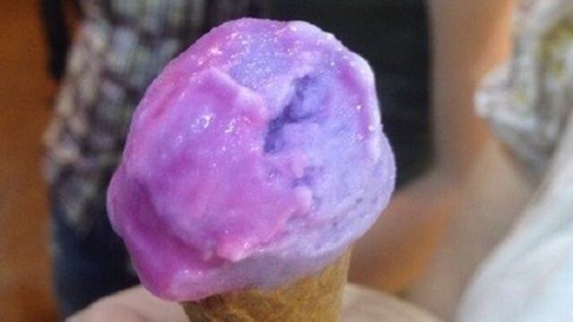 “Xamaleón”, el helado que cambia de color