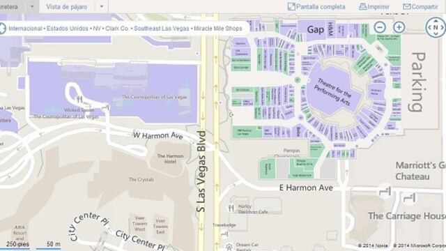 Imagen: Bing Maps