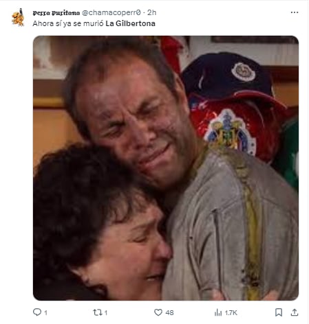 Memes despidiendo a La Gilbertona recordando su peculiar sentido del humor