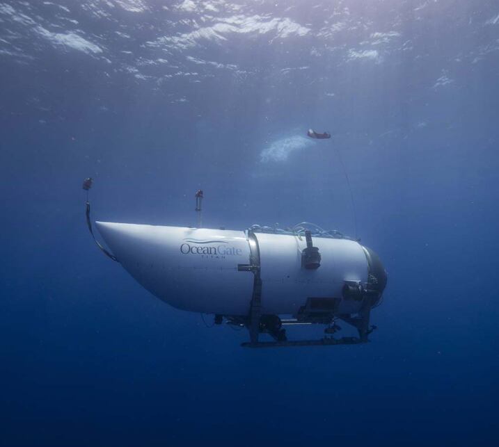 Submarino turístico desaparecido