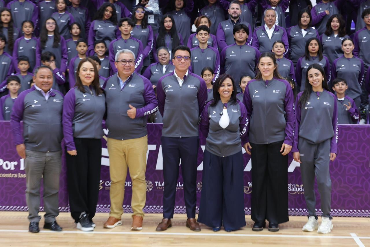 Tlaxcala va a Olimpiada CONADE 2026 con respaldo de Lorena Cuéllar.
