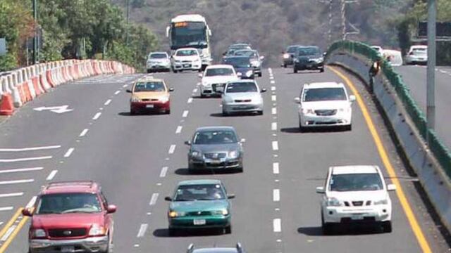 Aforo vehicular en vacaciones de Semana Santa.