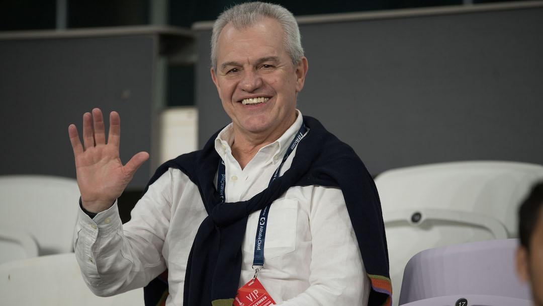 Aguirre en el Estadio del Pachuca.