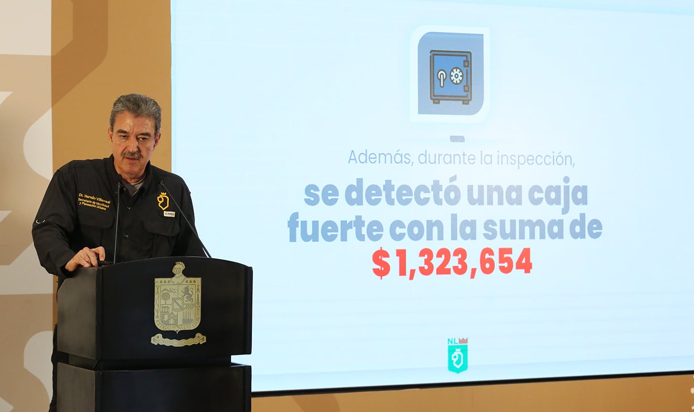 Gobierno de Nuevo León detecta fuerte suma de dinero en auditoria a transporte