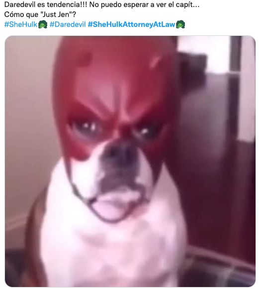 Memes de She-Hulk y Daredevil