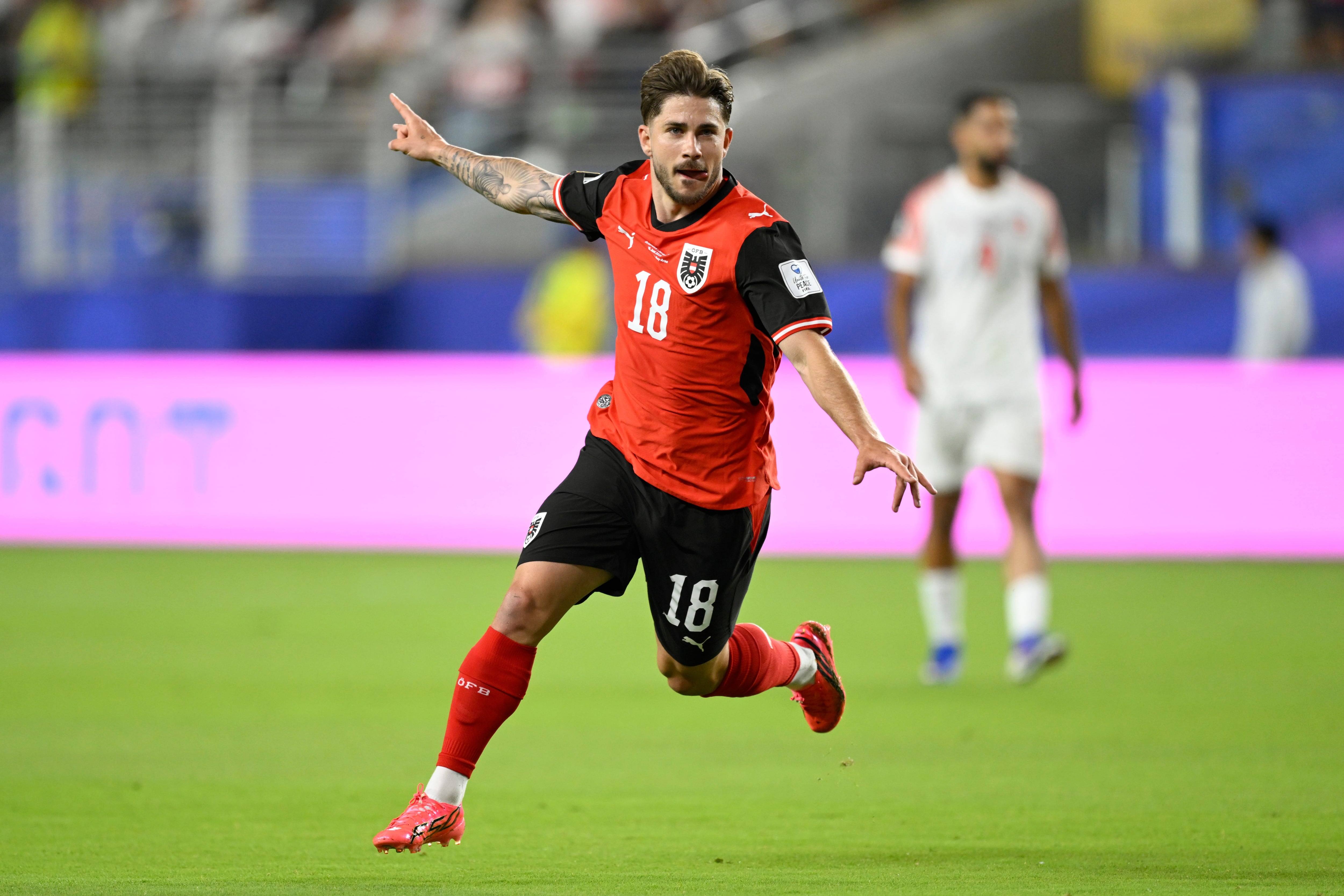 Austria derrota a Jordania y comparte el liderato con Argentina del Grupo J.