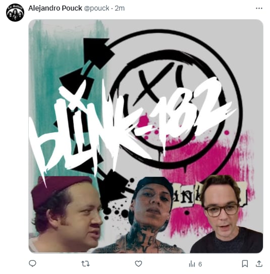 Meme por concierto cancelado de Blink-182