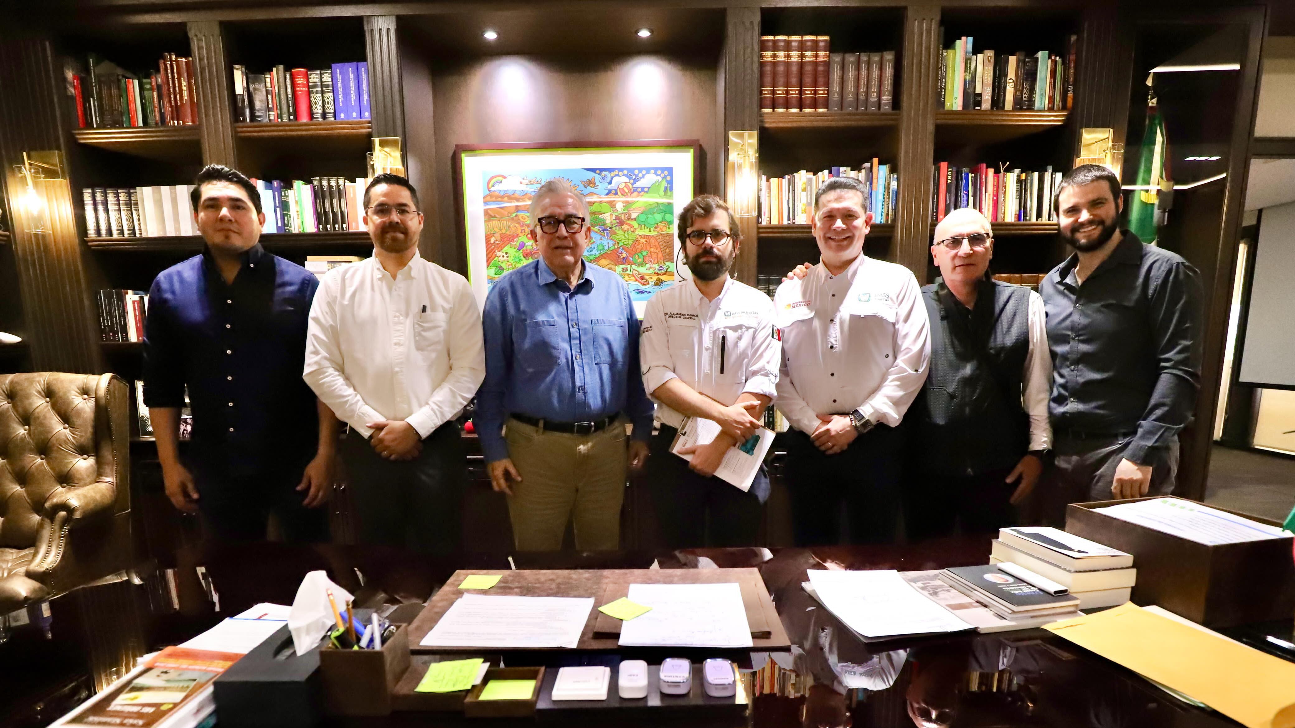 Rubén Rocha y Alejandro Svarch se reunieron para supervisar IMSS-Bienestar en Sinaloa