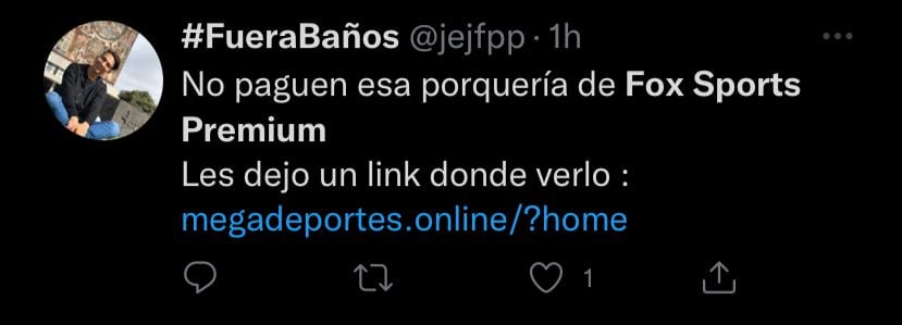 Fans explotan contra Fox Sports Premium.